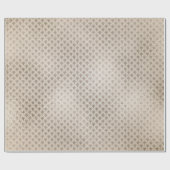 Parly Titanium Ivory Seashells Art Deco Glass Cadeaupapier (Vlak)