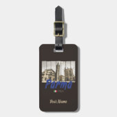 Parma Emilia-Romagna Italië  Souvenir Bagagelabel (Voorkant verticaal)