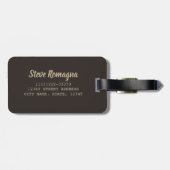 Parma Emilia-Romagna Italië  Souvenir Bagagelabel (Achterkant horizontaal)