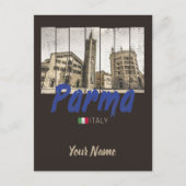 Parma Emilia-Romagna Italië  Souvenir Feestdagenkaart (Voorkant)