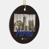Parma Emilia-Romagna Italië  Souvenir Keramisch Ornament (Rechts)