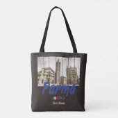 Parma Emilia-Romagna Italië  Souvenir Tote Bag (Achterkant)