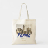 Parma Emilia-Romagna Italië  Souvenir Tote Bag (Achterkant)
