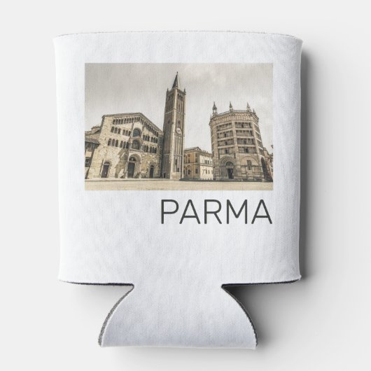 Parma Emilia Romagna Piazza Del Duomo Italië Blikjeskoeler (Achterkant)