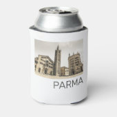 Parma Emilia Romagna Piazza Del Duomo Italië Blikjeskoeler (Blikje Achterkant)