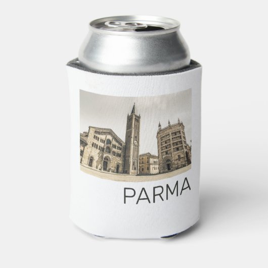 Parma Emilia Romagna Piazza Del Duomo Italië Blikjeskoeler (Blikje Achterkant)