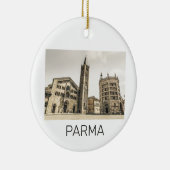 Parma Emilia Romagna Piazza Del Duomo Italië Keramisch Ornament (Rechts)
