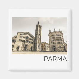 Parma Emilia Romagna Piazza Del Duomo Italië Magneet