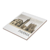 Parma Emilia Romagna Piazza Del Duomo Italië Tegeltje (Zijkant)