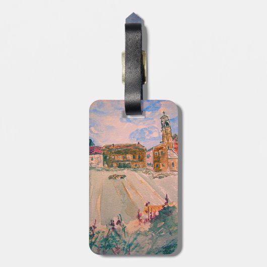 parma italië bagagelabel (Achterkant verticaal)