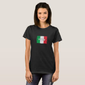 Parma Italië Stad met Italiaanse vlag T-shirt (Voorkant volledig)