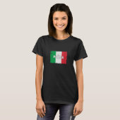 Parma Italië Stad met Italiaanse vlag T-shirt (Voorkant volledig)