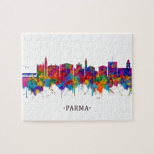 Parma Italy Skyline Legpuzzel (Horizontaal)
