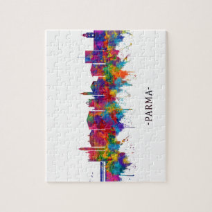 Parma Italy Skyline Legpuzzel