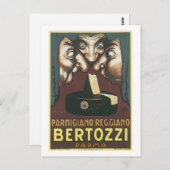 Parmagiana Reggiano Bertozzi Parma Ad Briefkaart (Voorkant / Achterkant)