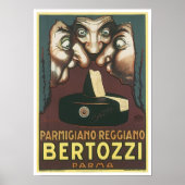 Parmagiana Reggiano Bertozzi Parma Ad Poster (Voorkant)
