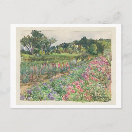 Parmelee Estate Garden Painting Briefkaart (Voorkant)