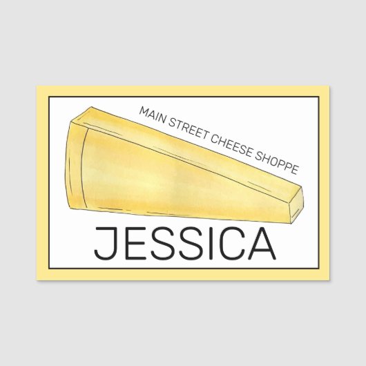 Parmesan Grada Padano Pecorino Romano Harde kaas Naamplaatje (Voorkant)