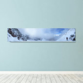 Parmigan Pass Noord - Glacier National Park Canvas Afdruk (Insitu (Houten vloer))