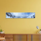 Parmigan Pass Noord - Glacier National Park Canvas Afdruk (Insitu (Woonkamer))