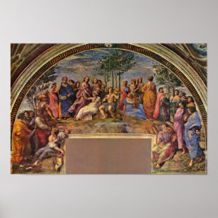 Parnassus by Raffael (beste kwaliteit) Poster