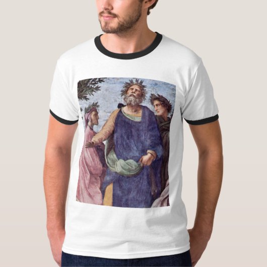 Parnassus by Raffael (beste kwaliteit) T-shirt (Voorkant)