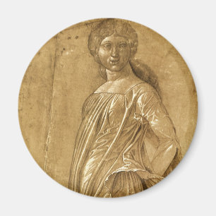 Parnassus, Dansende Muse van Andrea Mantegna Magneet