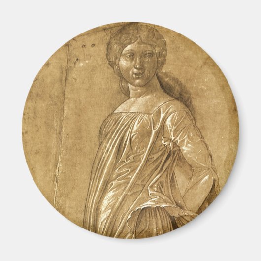 Parnassus, Dansende Muse van Andrea Mantegna Magneet (Voorkant)