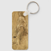 Parnassus, Dansende Muse van Andrea Mantegna Sleutelhanger (Achterkant)