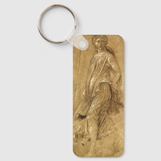 Parnassus, Dansende Muse van Andrea Mantegna Sleutelhanger (Voorkant)