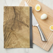 Parnassus, Dansende Muse van Andrea Mantegna Theedoek (Quarter Fold)