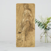 Parnassus, Dansende Muze door Andrea Mantegna (Staand voorkant)