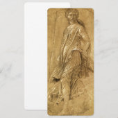 Parnassus, Dansende Muze door Andrea Mantegna (Voorkant / Achterkant)