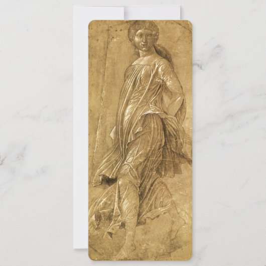Parnassus, Dansende Muze door Andrea Mantegna (Voorkant)