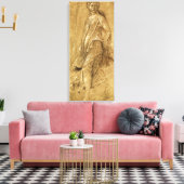 Parnassus, Dansende Muze door Andrea Mantegna Canvas Afdruk (Insitu (Woonkamer))