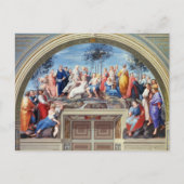 Parnassus en de Disputa van de Stanza della S Briefkaart (Voorkant)