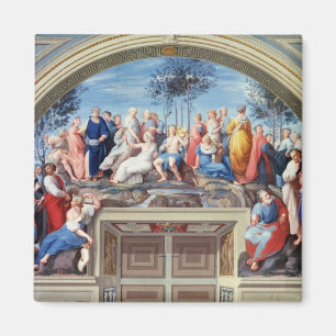 Parnassus en de Disputa van de Stanza della S Magneet