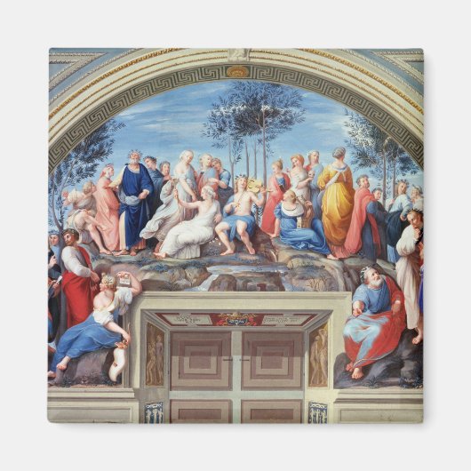 Parnassus en de Disputa van de Stanza della S Magneet (Voorkant)