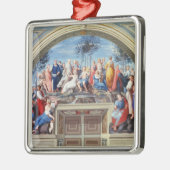 Parnassus en de Disputa van de Stanza della S Metalen Ornament (Links)