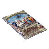 Parnassus en de Disputa van de Stanza della S Notitieboek (Rechterzijde)