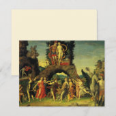Parnassus, Mars en Venus door Andrea Mantegna (Voorkant / Achterkant)