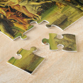 Parnassus, Mars en Venus door Andrea Mantegna Legpuzzel (Zijkant)