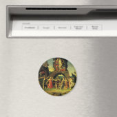 Parnassus, Mars en Venus door Andrea Mantegna Magneet (Insitu (Vaatwasser))