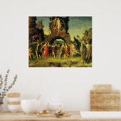 Parnassus, Mars en Venus door Andrea Mantegna Poster (Keuken)