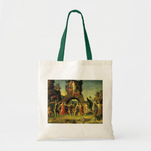 Parnassus, Mars en Venus van Andrea Mantegna Tote Bag