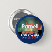 PARNELL Gouverneur Button (Voorkant /achterkant)