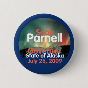 PARNELL Gouverneur Button