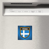 Pärnu Flag Magneet (Insitu (Vaatwasser))