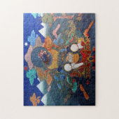 Paro boeddhistische kunst legpuzzel (Verticaal)
