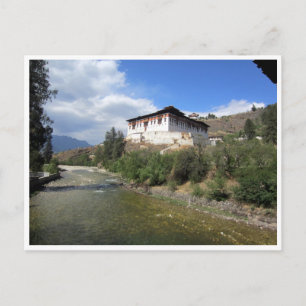 paro dzong briefkaart